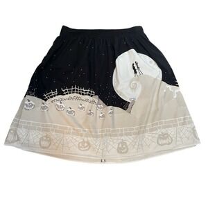Disney‎ Nightmare Before Christmas Halloween Bubble Skirt Size Large Jack